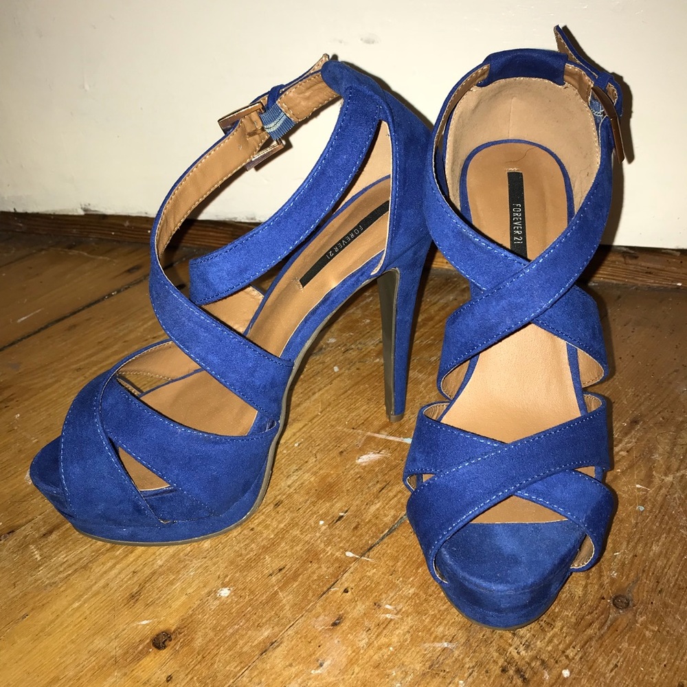 Royal Blue Stilettos